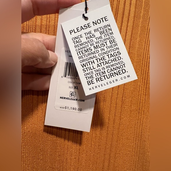 Herve Leger Dress, New w. tags, Authentic - Picture 5 of 6